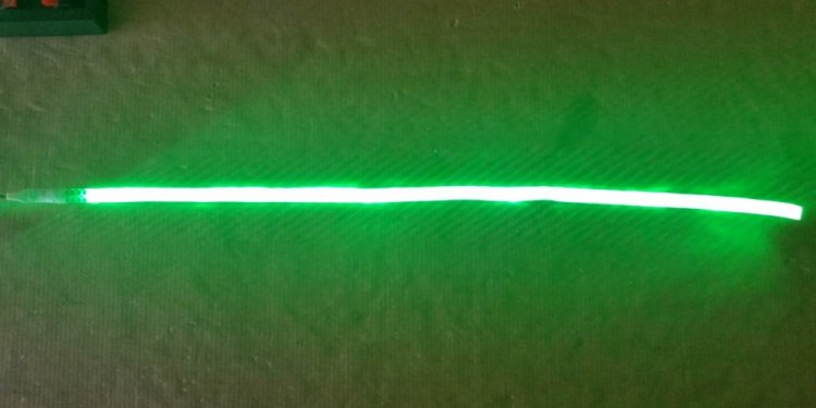 24 Green Flashing Strip Light