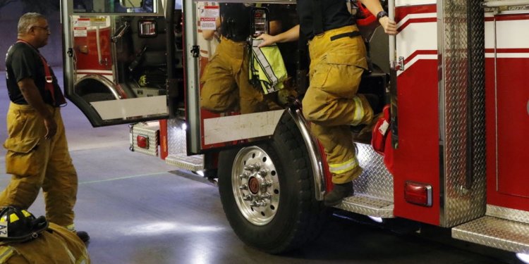 Female firefighters are few