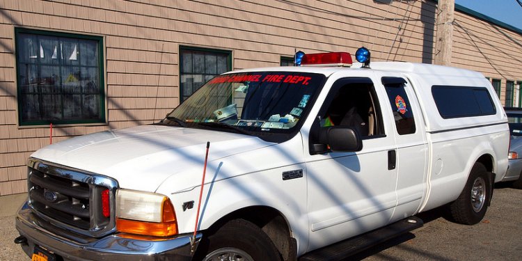 Fire Chief Car, Broad Channel Volunteer Fire Department, Queens, New York City