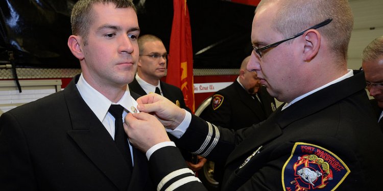 Fort Wainwright Fire Department Recognition and Recruit Promotion Ceremony