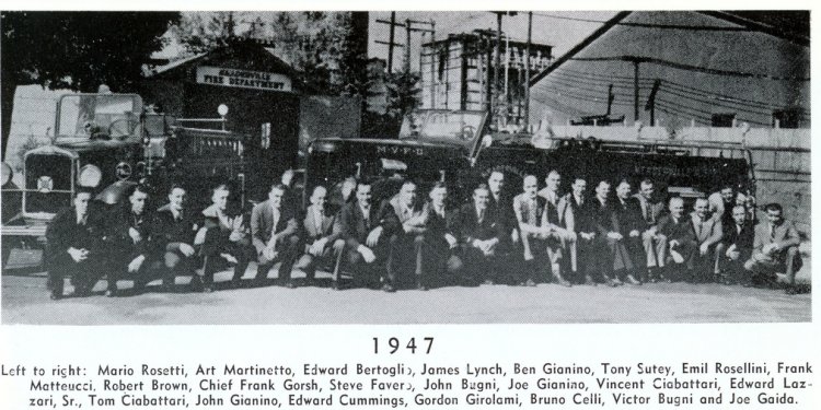 Meaderville Volunteer Fire Department, Meaderville, Montana (1947