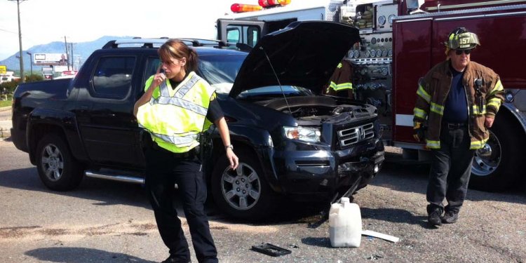 Accident Blocks Traffic