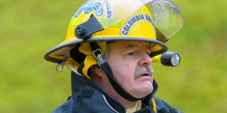 Volunteer firefighter Brian