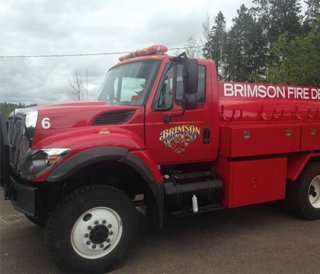 A grant helped the BAVFD replace a converted army truck. (Photo/Minnesota Department of All-natural sources)