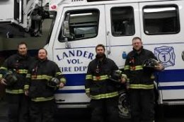 Lander, WY volunteer fire department (Photo/Wikimedia)