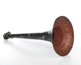 Tin speaking-trumpet belonging to foreman of system Company # 7.